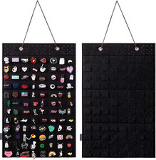 Collection Display Case - Wall Hanging Brooch Pin Organizer - Pin Collection Sto