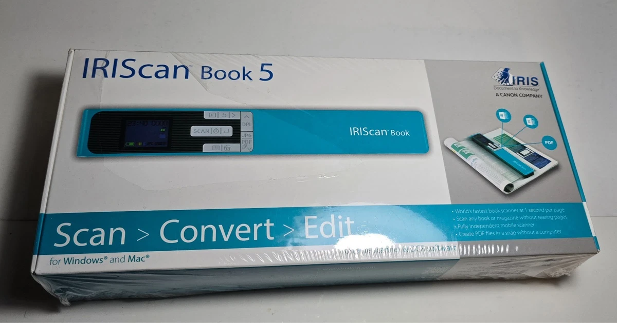Scanner portable IRIScan Book 5 - France