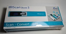 IRIScan Book 5 Handheld Portable Document Scanner USB In White 458743