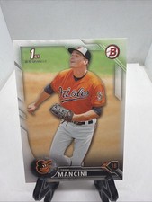 TREY MANCINI 2016 Bowman Prospect 1st Rookie Card RC B1-18. rookie card picture