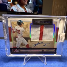 Panini Three and Two Kristian Campbell Jersey Auto #JA-KC Boston Red Sox