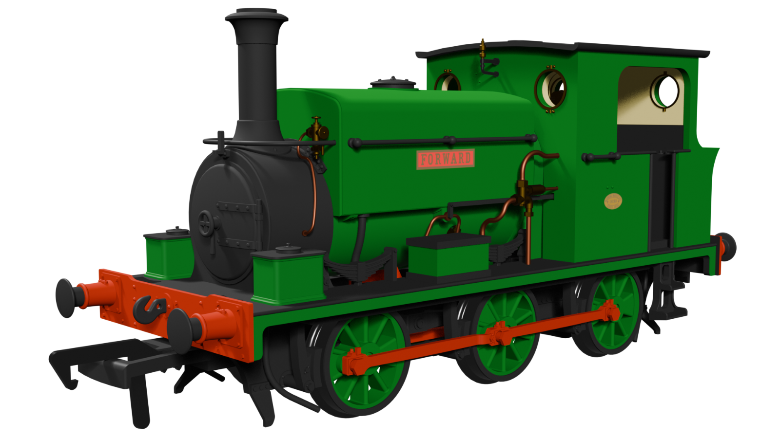 Rapido 960006 Manning Wardle L Class 'Forward' - DCC READY - OO GAUGE