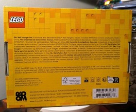 Lego Wall Hanger Set - 3-Piece Decorative Home Accessories for Kids & Adults, 