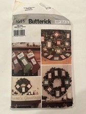 Butterick - 3615 - Christmas Decor - Uncut/FF