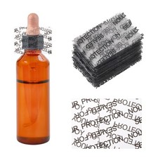 Shrink Bands 1.4 x 0.9 Inch, Clear 300 Pcs Perforated Shrink Wrap for Bottles
