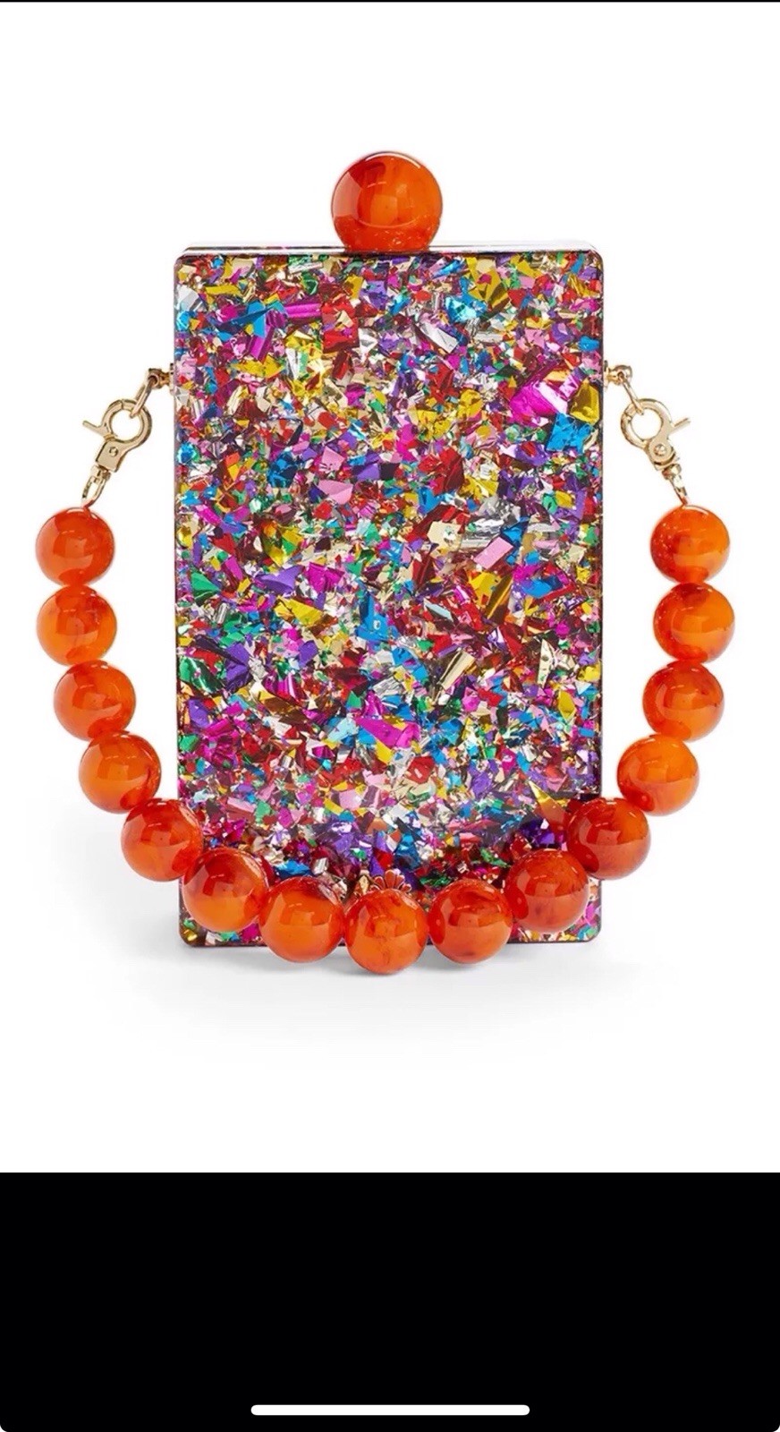 Lele Sadoughi : Kingsley Bags With Matinee Bead Strap 🔥
