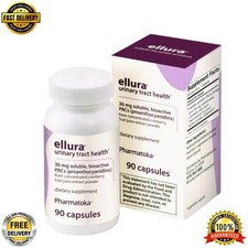 Ellura 36mg Cranberry Capsules 90ct UTI Support Supplement Urinary Health