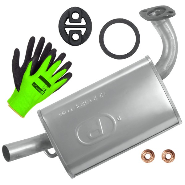 Auspuff Endtopf FüR Mazda 6 1 I GG GY Limousine, Kombi 2.0 2.3 (2005-09/2007)-image