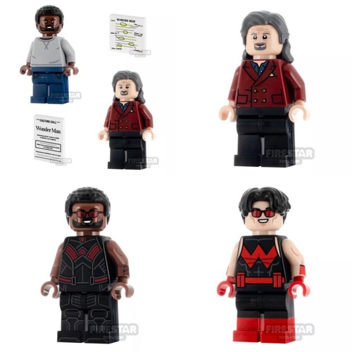 Firestar Hollywood Hero Collection Custom Printed minifigures -Choose Model!