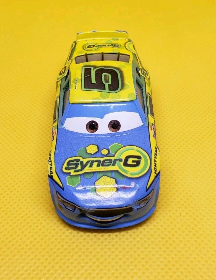 Disney/Pixar/Mattel/Cars Lane Locke #5 SynerG Racer 1:55 Raro Excelente Estado... Foto 3 de 4