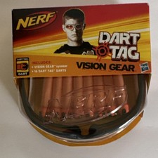 NERF Dart Tag Vision Gear Eyewear Refill Set w/ 16 Darts MPN 94643/94642