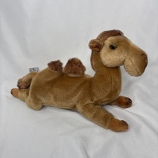 Russ Berrie Yomiko Classics Camel Plush 2 Humps Stuffed Animal Tan Toy 12  