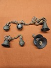 6 Vintage Mid-20th Century Indian Brass Sarna Bells — photo 1