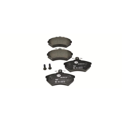 Plaquettes de frein Hella 8DB 355 017-901 pour système de frein à disque Audi Seat
