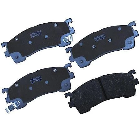 Pastillas de freno Carquest GNAD637: Ford Probe 94-97, Mazda MX-6 y 626 94-02 Foto 2 de 2