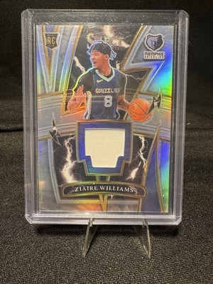 2021-22 Panini Select - Sparks Ziaire Williams #SP-ZWL Silver Prizm (MEM, RC)