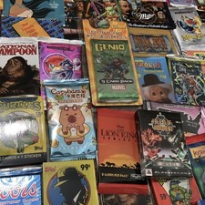 20x Vintage 90&rsquo;s 00&rsquo;s NonSports Trading Card Booster Packs + FREE TRADING CARDS