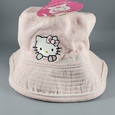Hello Kitty Pink Bucket Hat 2004 - 30 Years of Friendship - 55cm