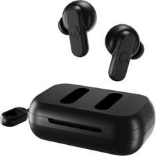Image of Skullcandy Dime In-Ear Bluetooth Wireless Earbuds 12 Hr Backup - Black
