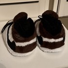 Brown Nike-like dunk slippers unisex one size fits all — photo 3