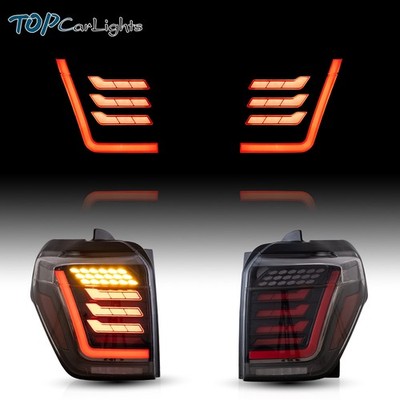 VLAND Clear LED Tail Lights For 2014-2020 Toyota 4Runner With Start-UP Animation