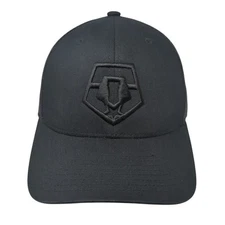 The Classics Yupoong Snapback Trucker Hat Black One Size Embroidered