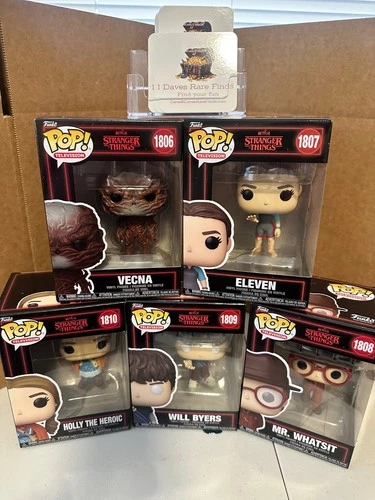 Funko Pop!  Stranger Things Wave 2 set of 5!