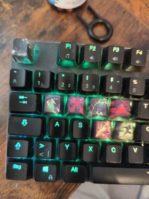 Custom League of Legends Keycaps   Jeder Champion möglich   Mechanical Keyboard