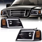 LED Headlight Assembly Left/Right Driver/Passenger Side For Ford F150 2004-2008