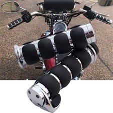 Motorcycle Handle Bar Hand Grips 1" For Honda VTX1300 VTX1800 Sabre VT 1100