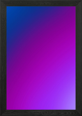 Shades Of Purple Gradient Framed Wall Art Poster Canvas Print Picture
