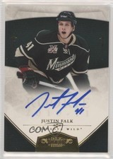 2010-11 Panini Dominion 25/199 Justin Falk #188 Auto 1s7