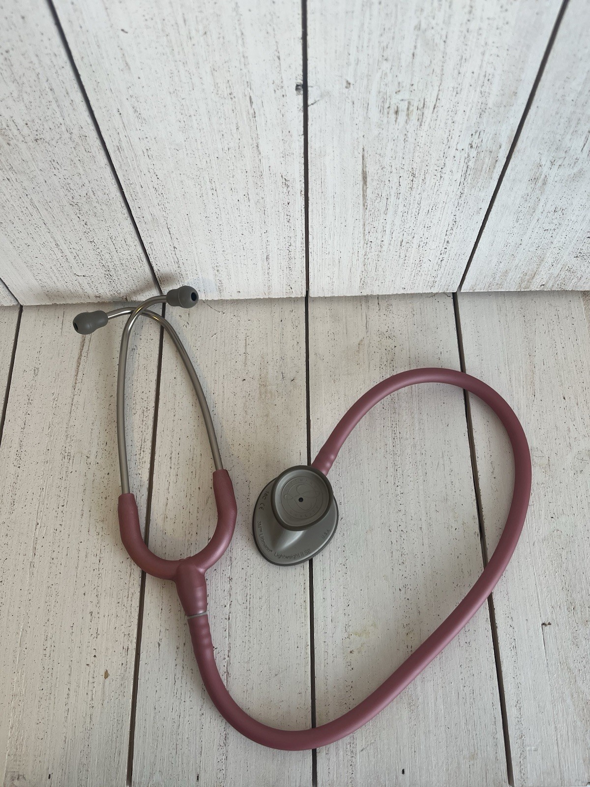3M Littmann Lightweight II S.E. Stethoscope Pearl Pink 28” Nursing Teardrop