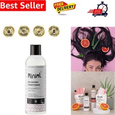 Natural Hair Conditioner Eco Friendly - 500ml Pink Grapefruit & Aloe Vera Men... 16.56 per litre