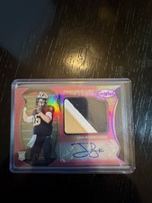 2021 Panini Certified Ian Book Freshman Fabric Rookie Patch Auto #227 Saints