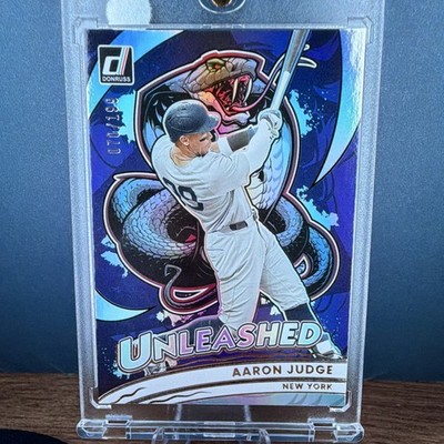 Panini 2026 Donruss Unleashed Aaron Judge #9 Holo Serial Numbered /199