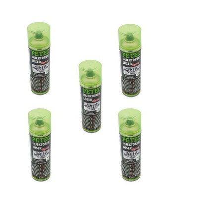 5x Injector Solver Spray 500ml. PETEC 70160