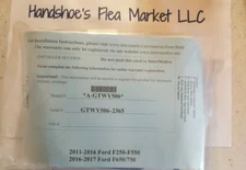 INTERMOTIVE FORD GATEWAY WHEELCHAIR LIFT SAFETY INTERLOCK #A-GTWY506 *S63