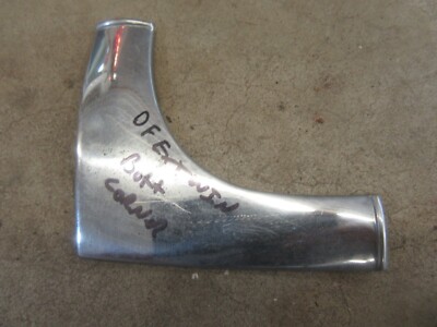1955 Studebaker President exterior front windshield LOWER corner trim molding DF