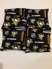 4 Cornhole Bag Set Corn Hole Pittsburgh Penguins