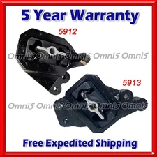 O407 Fits 2019 Ram 1500 Classic 3.0L 4WD Front LT&RT Motor Mount Set A5912 A5913