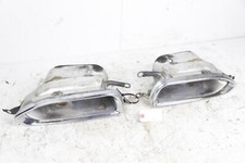 2016 - 2019 Bmw 740i 750i Left Right Rear Exhaust Muffler Tip Set Oem