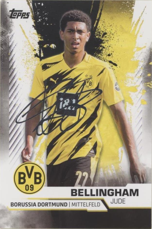 2020-21 Topps BVB Borussia Dortmund Mega Tin Jude Bellingham 2020-21 Topps BVB Borussia Dortmund Mega Tin Jude Bellingham