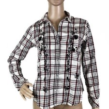 NEW 7 FOR ALL MANKIND PLAID BUTTON-DOWN SHIRT XL