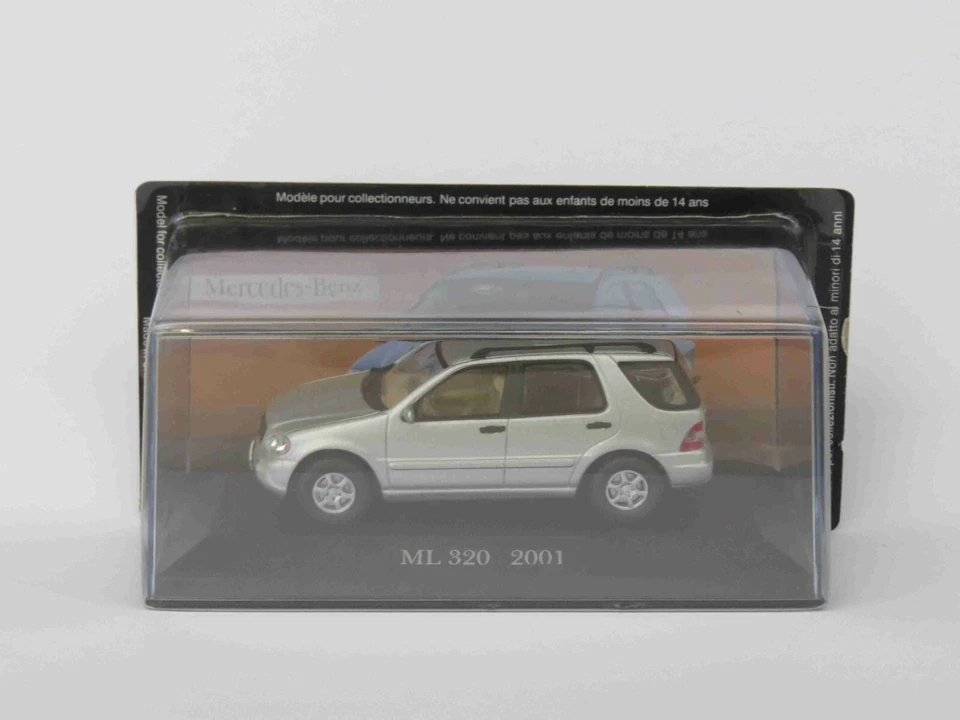 DIE-CAST CAR AUTO MERCEDES BENZ ML 320 2001 - DE AGOSTINI 1:43 #64 - Immagine 2 di 2