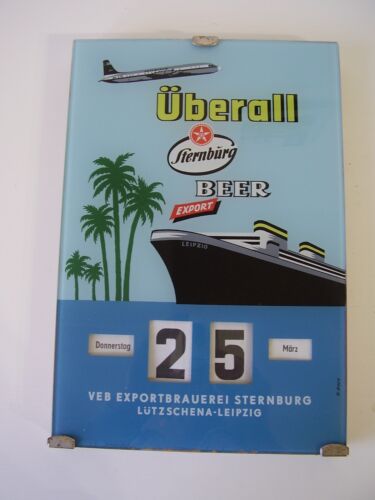 Sehr seltener Drehkalender STERNBURG Bier Export aus DDR Zeit - Bild 1 von 5