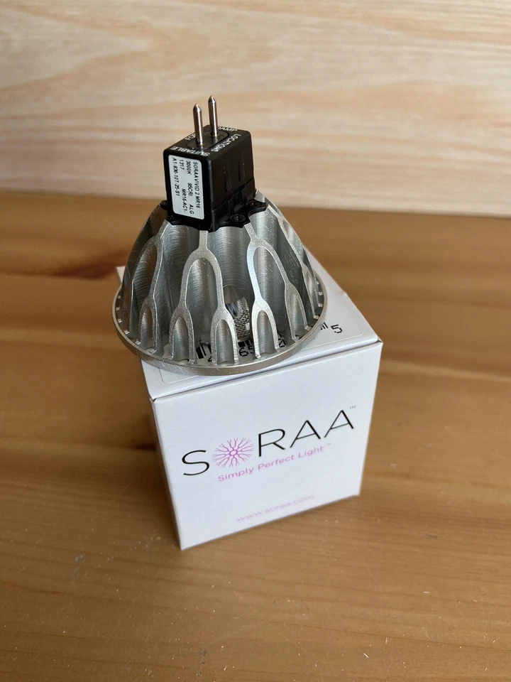 Soraa Vivid 2 LED Bulb MR16 GU5.3 NIB MR16-50-B01-12-930-25-2 3000 K 95 CRI - Image 3 of 4