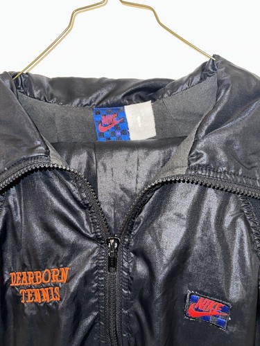Vintage Nike McEnroe Tennis Tracksuit Jacket Pants Set Mac Attack Checker Medium - Picture 8 of 11
