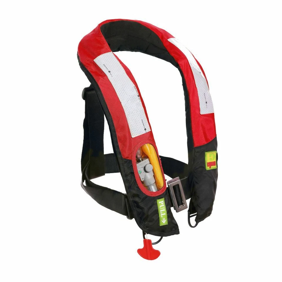 A/M-33 Automatic + Manual Inflatable Life Jacket Lifevest PFD Premium Quality - Image 2 of 4