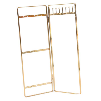Armband Halskette Ohrring Schmuck Organizer Display Double Panel Tower Rack